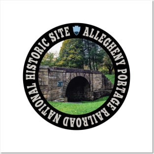 Allegheny Portage Railroad National Historic Site circle Posters and Art